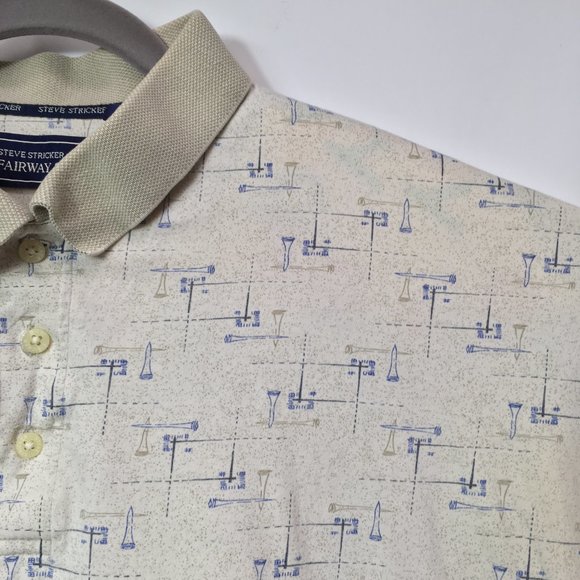 Golf Collared Polo by Steve Stricker Size XXL - Picture 3 of 7